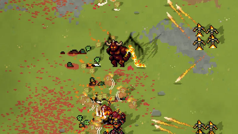 A Balrog in battle